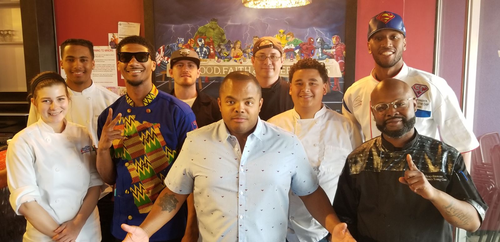 teamsuperchefs and roger mooking
